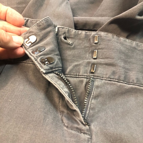 Elle Trouser Pant Low Rise Back Pockets Softy Distressed - Picture 4 of 8